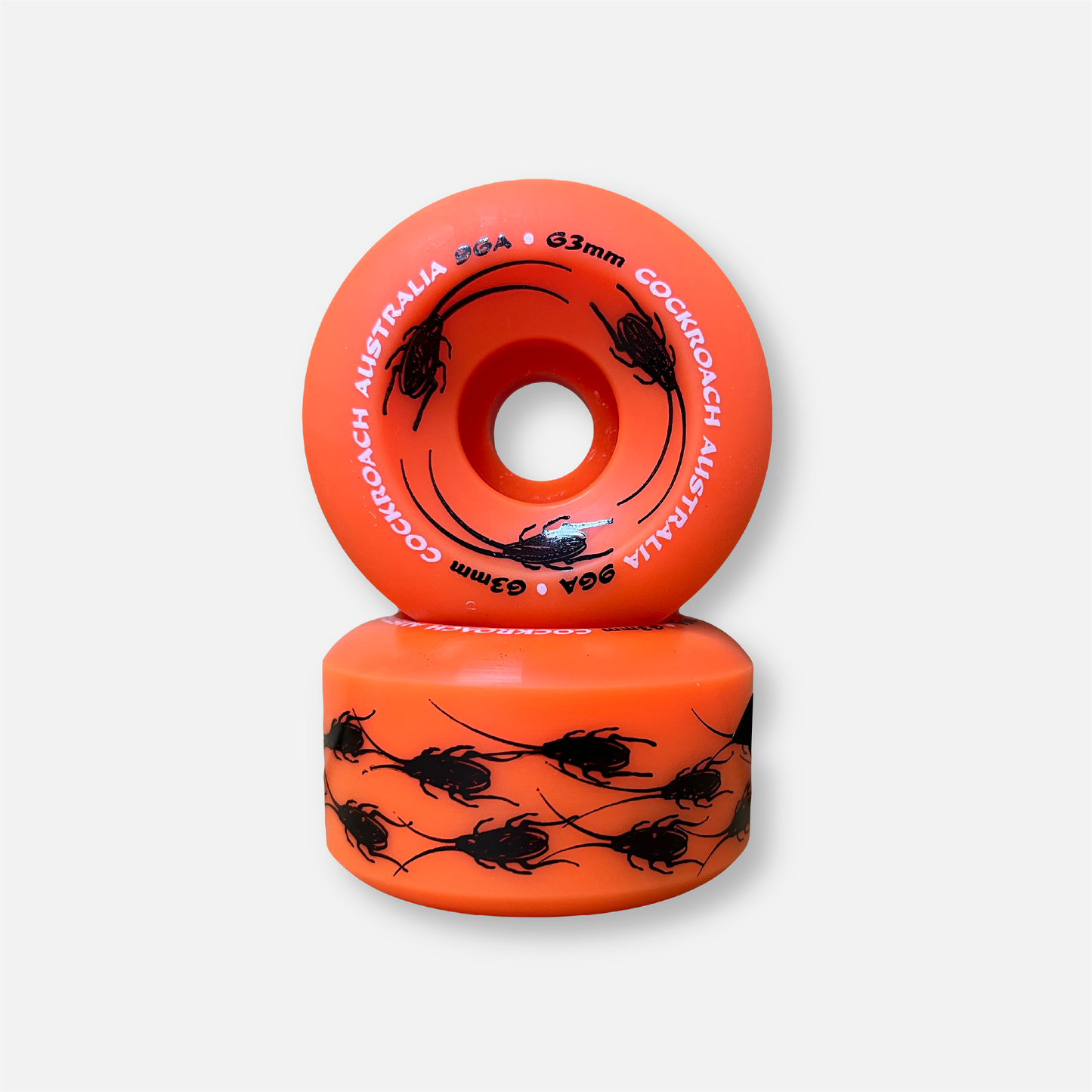 RETRO ~ ROACH Orange 63mm 96A