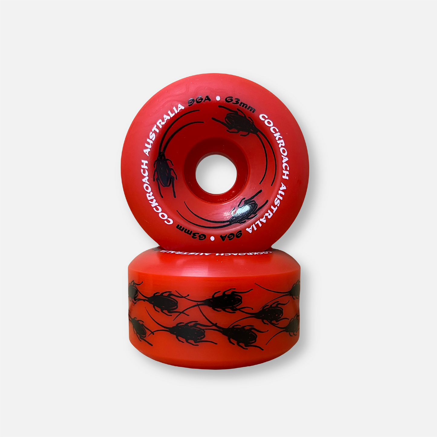 RETRO ~ ROACH Red 63mm 96A