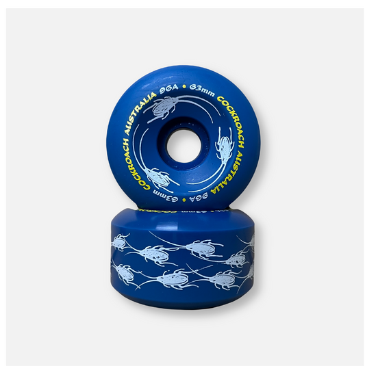 RETRO ~ ROACH Blue 63mm 96A