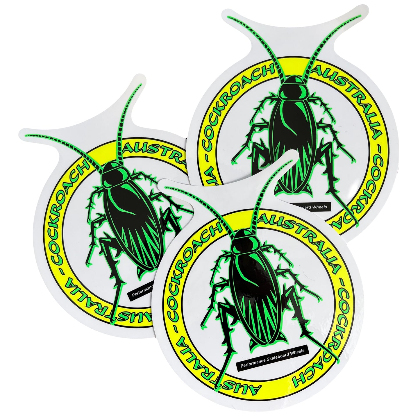 LOGO STICKER LARGE GREEN