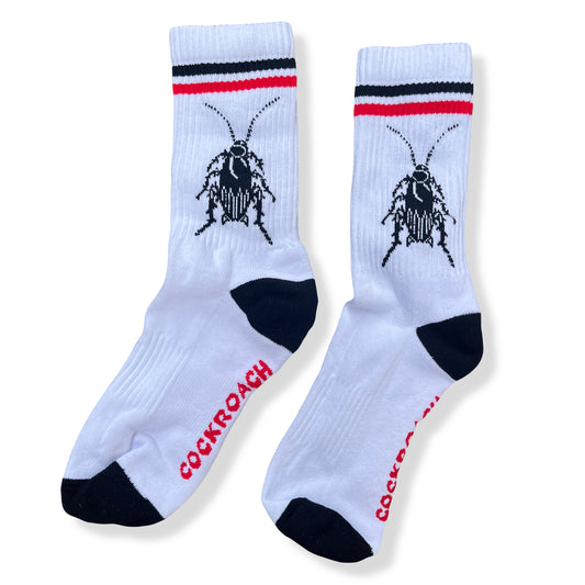 PREMIUM CREW SOCKS White